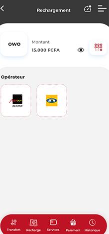 Achat de crédit